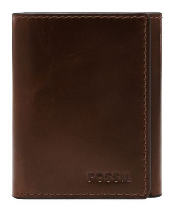 FOSSIL Derrick Trifold Brown