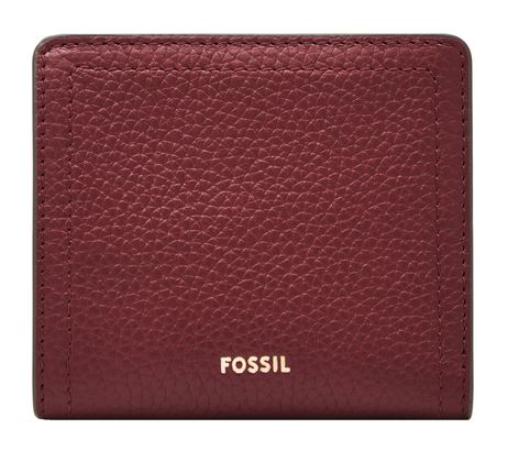 FOSSIL Logan RFID Small Bifold Red