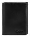 FOSSIL Derrick Trifold Black FOSSIL Derrick Trifold Black