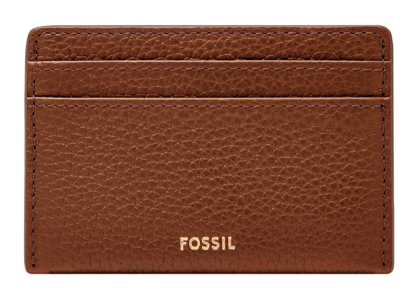 FOSSIL Logan Card Holder Brown