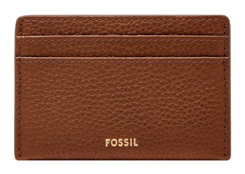 FOSSIL Logan Card Holder Brown