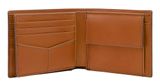 FOSSIL Derrick Coin Pocket Bifold Wallet Brown FOSSIL Derrick Coin Pocket Bifold Wallet Brown