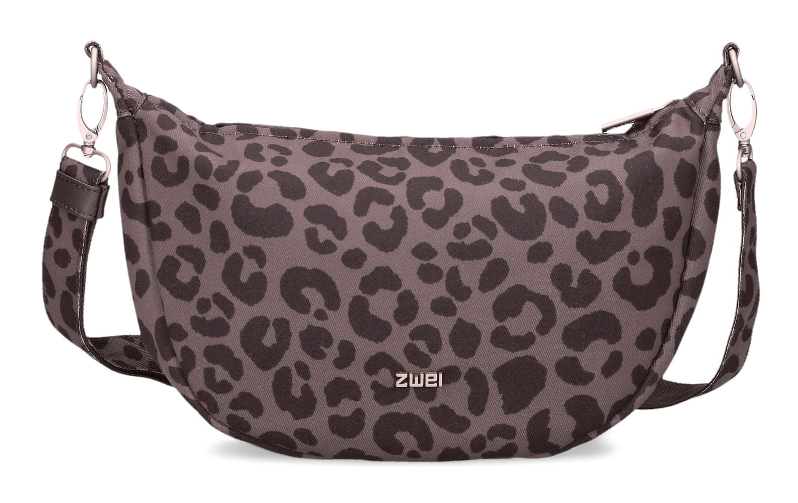 zwei Mademoiselle.M M70 Half-Moon Bag Leo - Brown