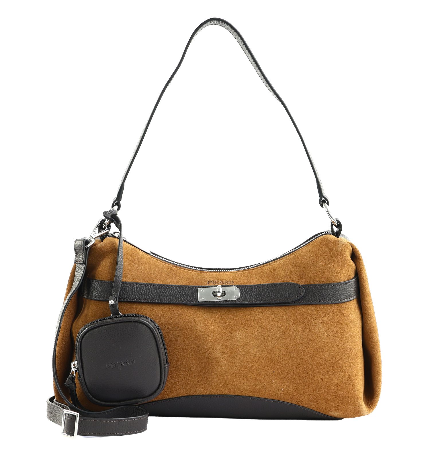 PICARD Ora Shoulder Bag Cafe / Cognac