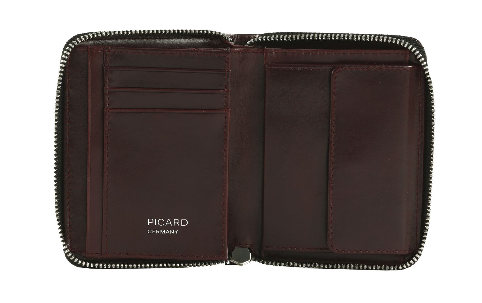 PICARD Peakline 1 Zip Around Wallet Chianti PICARD Peakline 1 Zip Around Wallet Chianti