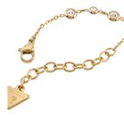GUESS Sparks Guess Coin & Crystals Bracelet S Yellow Gold GUESS Sparks Guess Coin & Crystals Bracelet S Yellow Gold