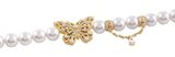 GUESS Borboleta 25mm Pearls Bracelet S Yellow Gold GUESS Borboleta 25mm Pearls Bracelet S Yellow Gold