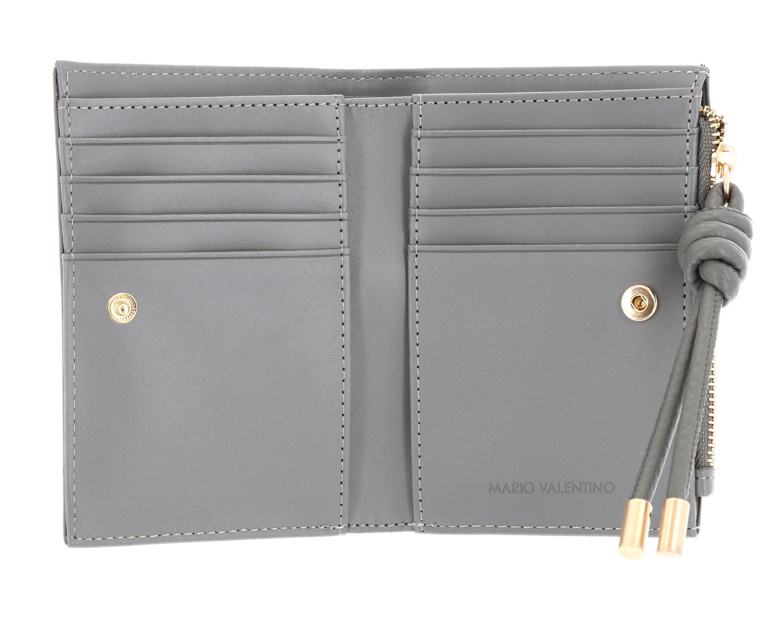 VALENTINO Donna Wallet Antracite VALENTINO Donna Wallet Antracite