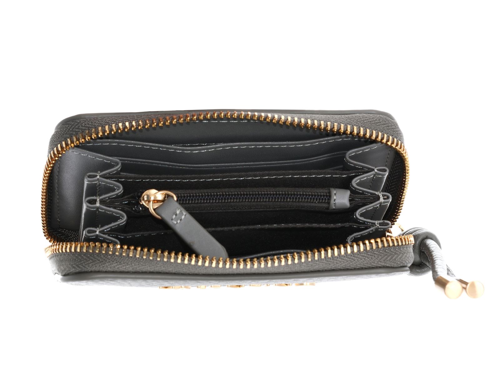 VALENTINO Saphira Zip Around Wallet Antracite VALENTINO Saphira Zip Around Wallet Antracite