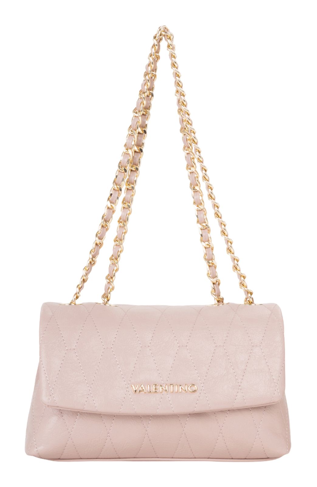 VALENTINO Crystelle Flap Bag Nudo