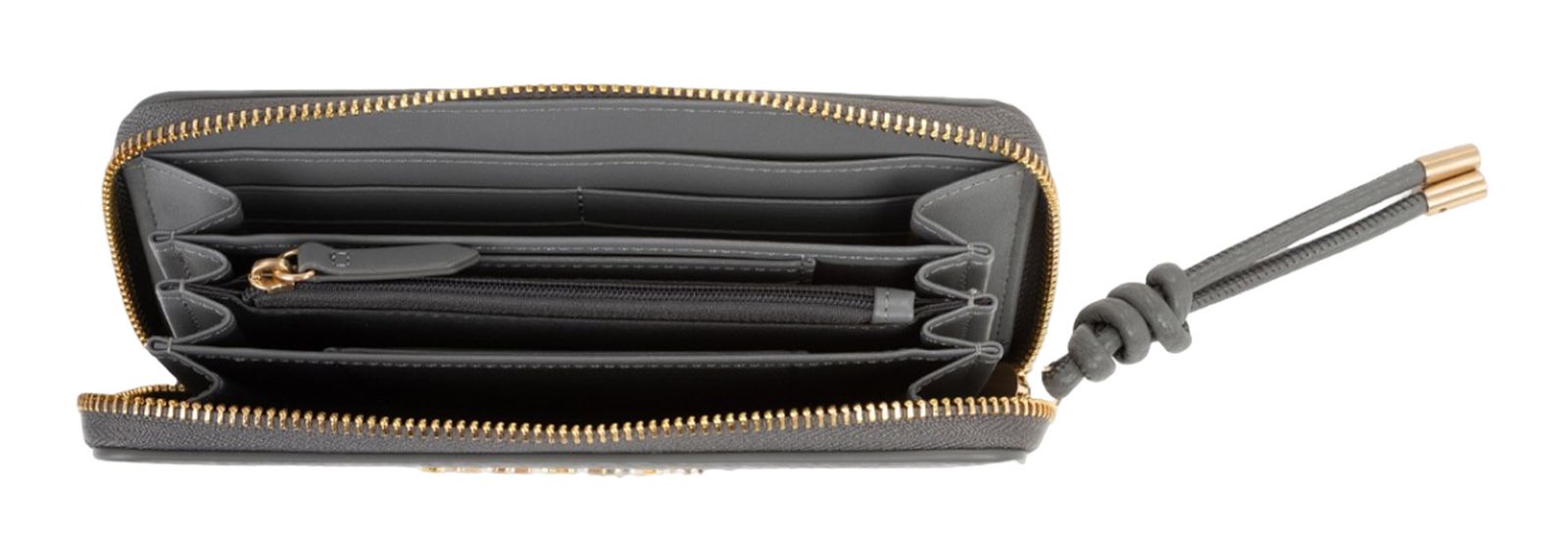 VALENTINO Saphira Zip Around Wallet Antracite VALENTINO Saphira Zip Around Wallet Antracite