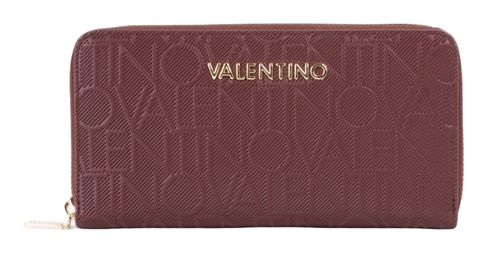 VALENTINO Donna Zip Around Wallet Bordeaux VALENTINO Donna Zip Around Wallet Bordeaux