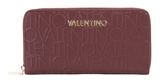 VALENTINO Donna Zip Around Wallet Bordeaux VALENTINO Donna Zip Around Wallet Bordeaux