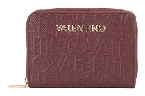 VALENTINO Donna Zip Around Wallet Bordeaux