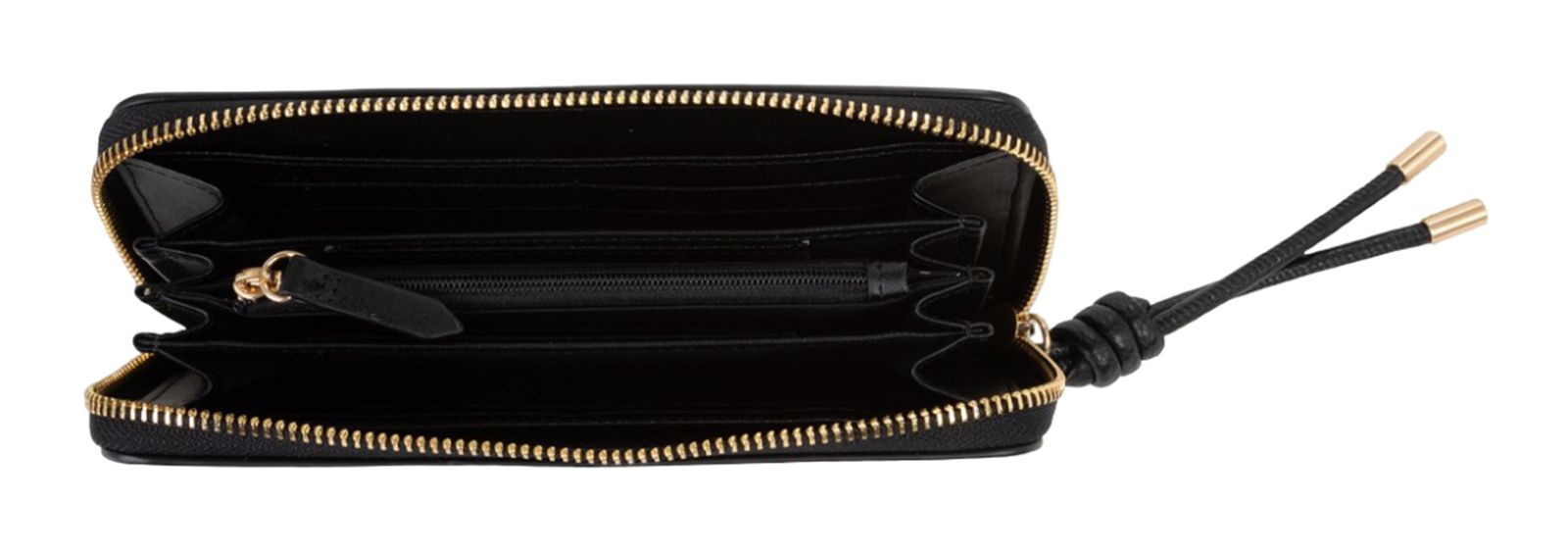 VALENTINO Saphira Zip Around Wallet Nero VALENTINO Saphira Zip Around Wallet Nero