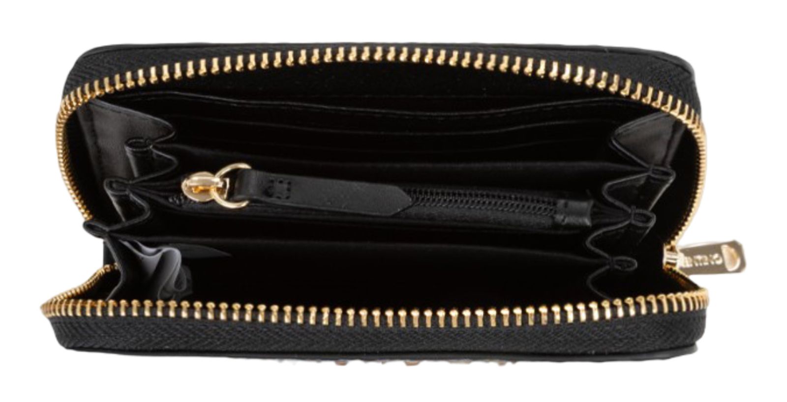 VALENTINO Donna Zip Around Wallet Nero VALENTINO Donna Zip Around Wallet Nero