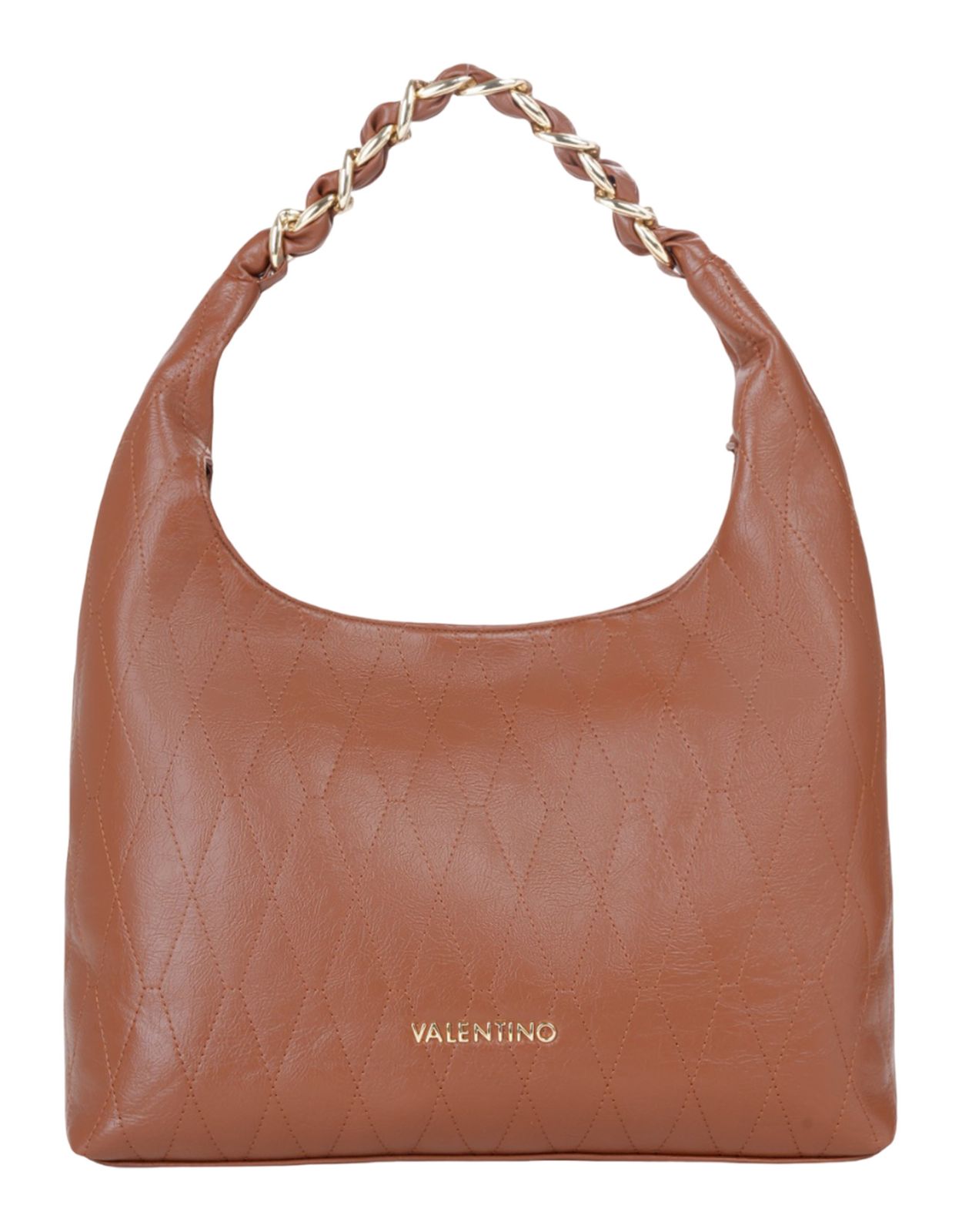 VALENTINO Crystelle Hobo Bag Cuoio