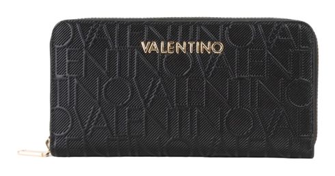 VALENTINO Donna Zip Around Wallet Nero VALENTINO Donna Zip Around Wallet Nero