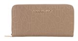 VALENTINO Donna Zip Around Wallet Beige VALENTINO Donna Zip Around Wallet Beige