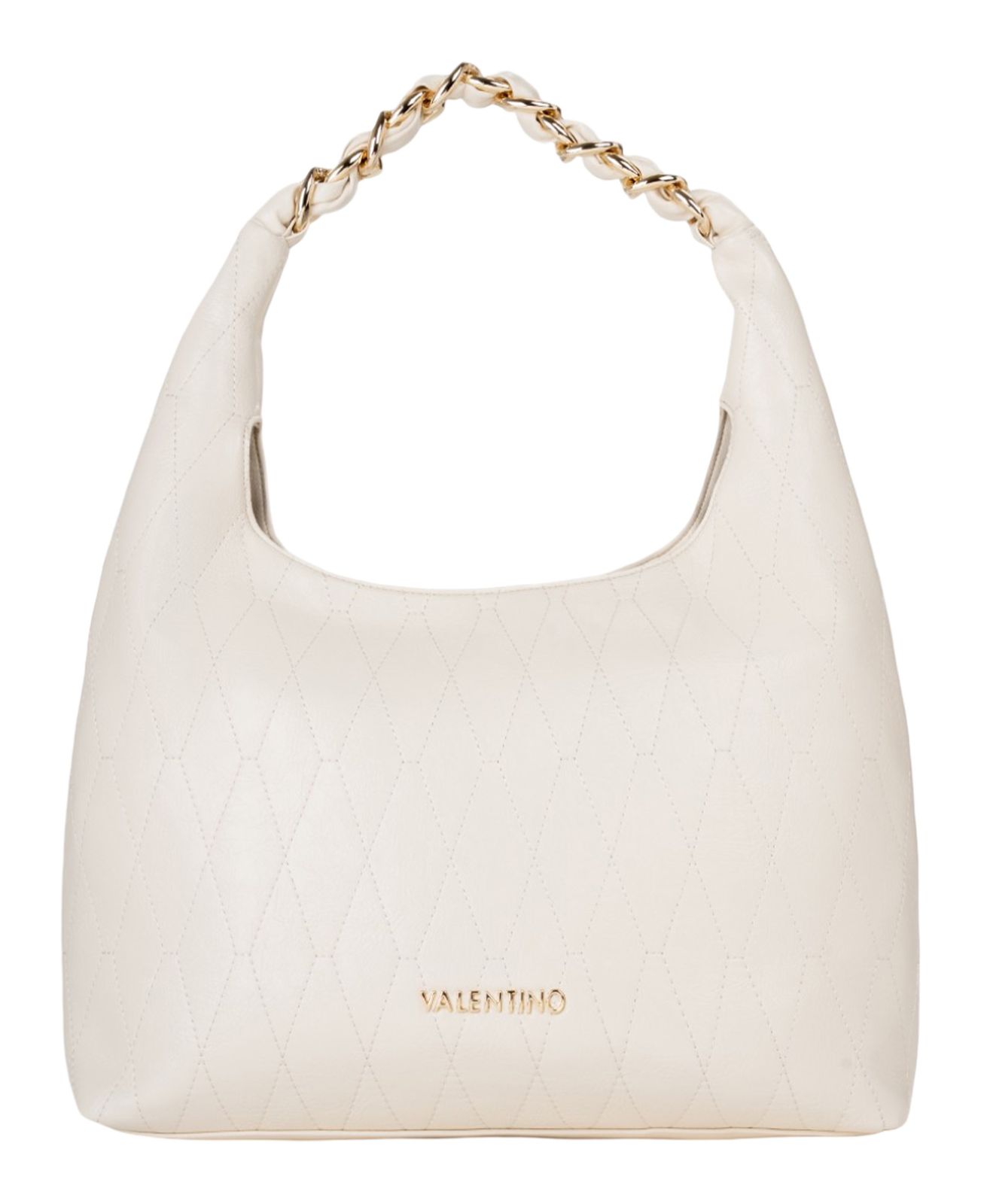VALENTINO Crystelle Hobo Bag Ecru