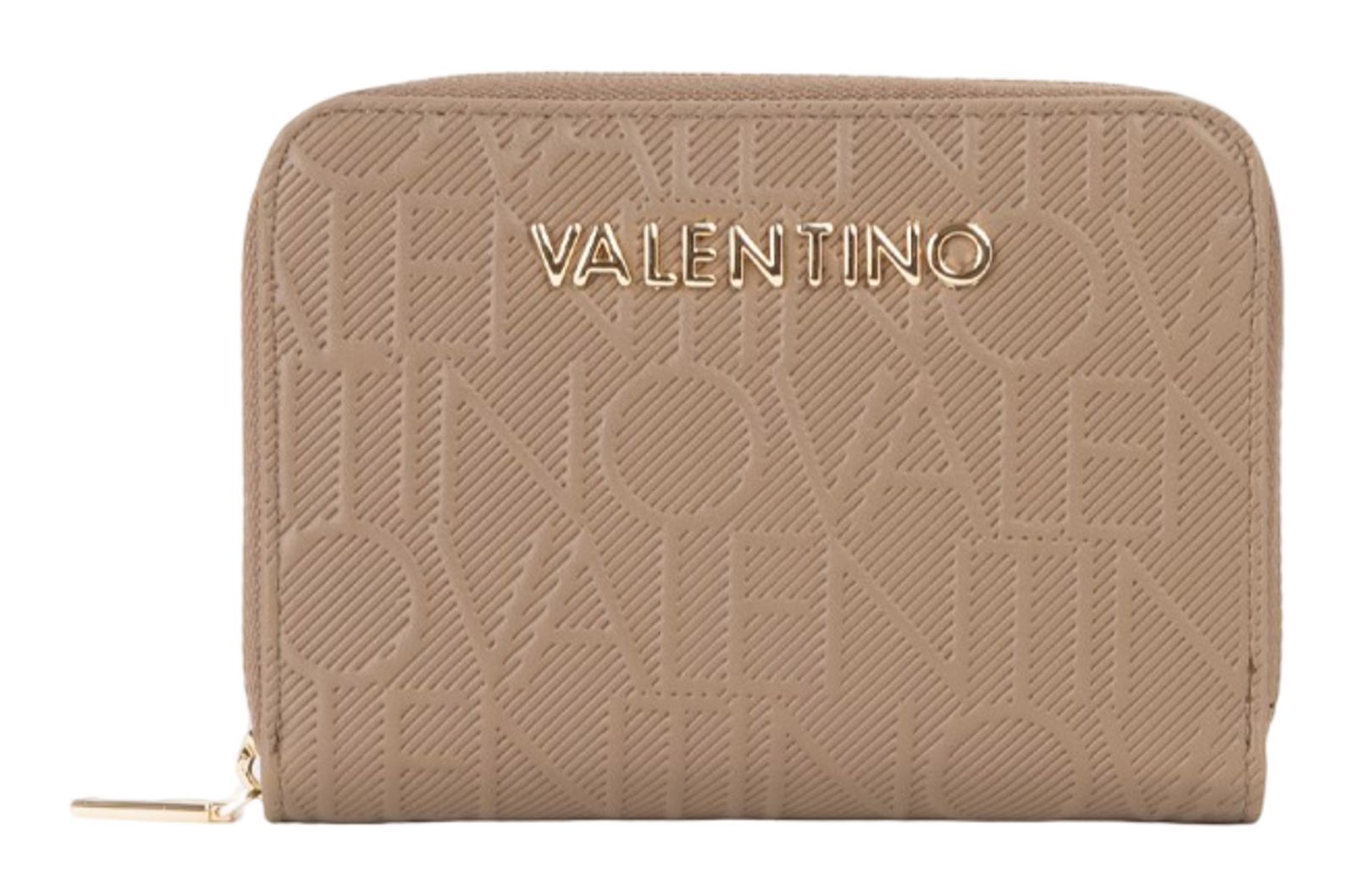 VALENTINO Donna Zip Around Wallet Beige