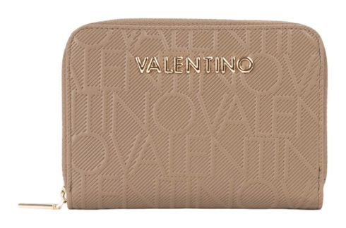 VALENTINO Donna Zip Around Wallet Beige VALENTINO Donna Zip Around Wallet Beige