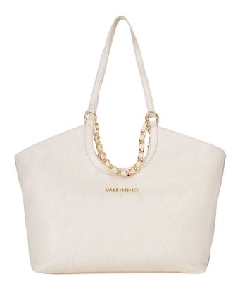 VALENTINO Crystelle Shopping Bag Ecru