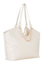 VALENTINO Crystelle Shopping Bag Ecru VALENTINO Crystelle Shopping Bag Ecru