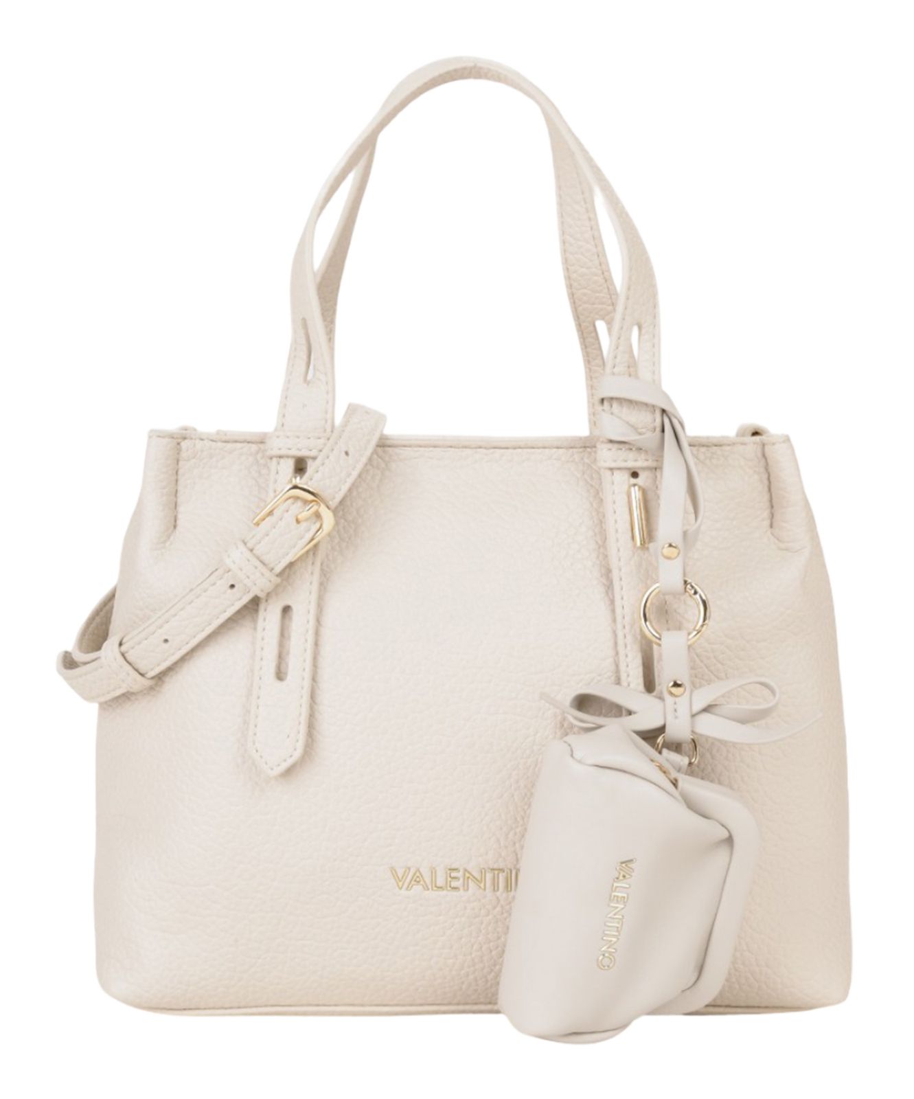 VALENTINO Northa Hand Bag Ecru