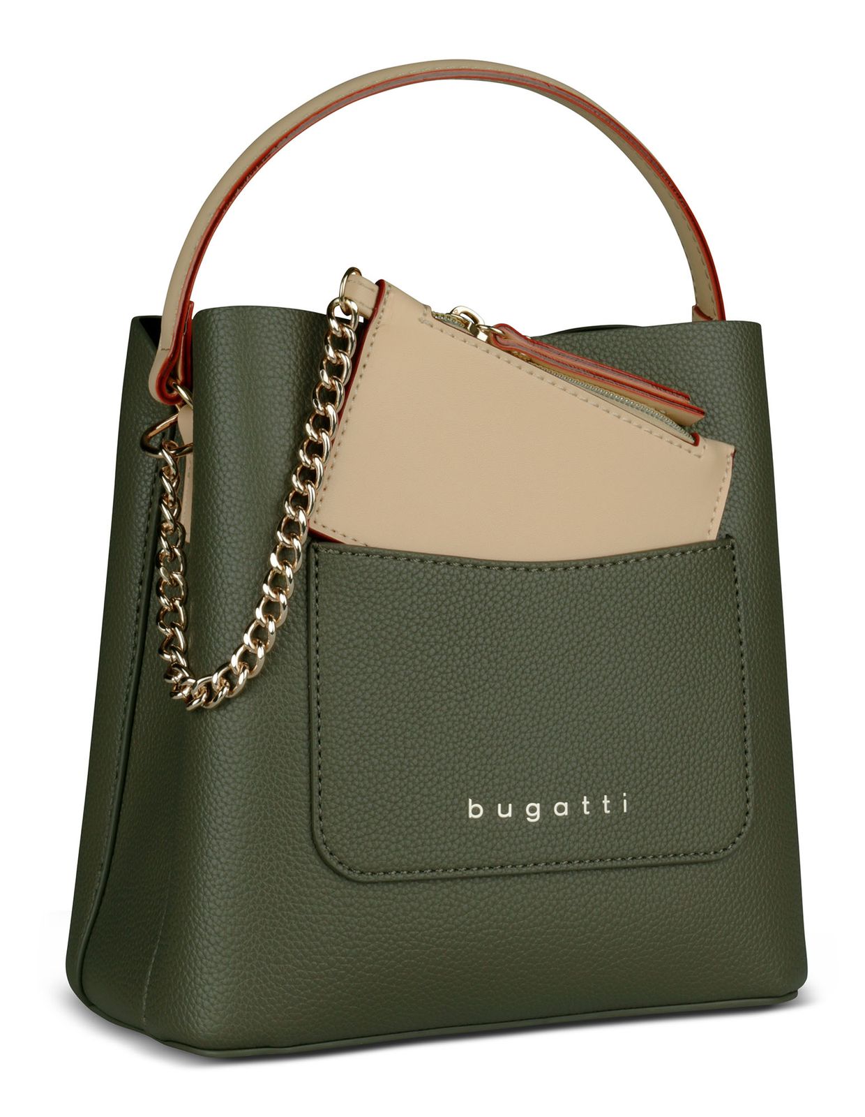 bugatti Ella Top Handle Bag Olive bugatti Ella Top Handle Bag Olive