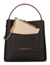 bugatti Ella Top Handle Bag Dark Brown