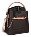 bugatti Ella Top Handle Bag Dark Brown