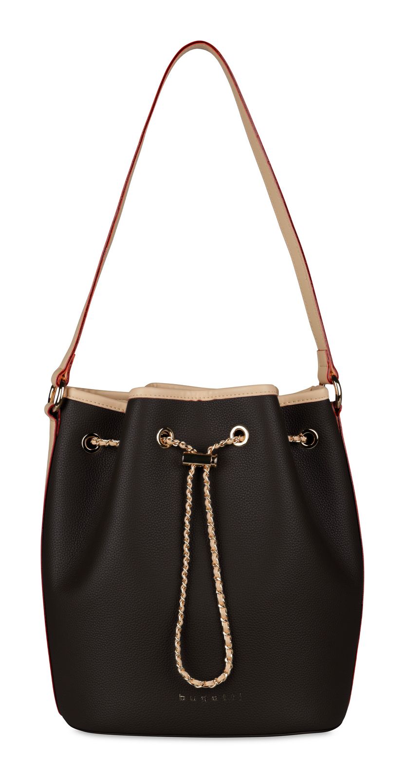 bugatti Ella Bucket Bag Dark Brown