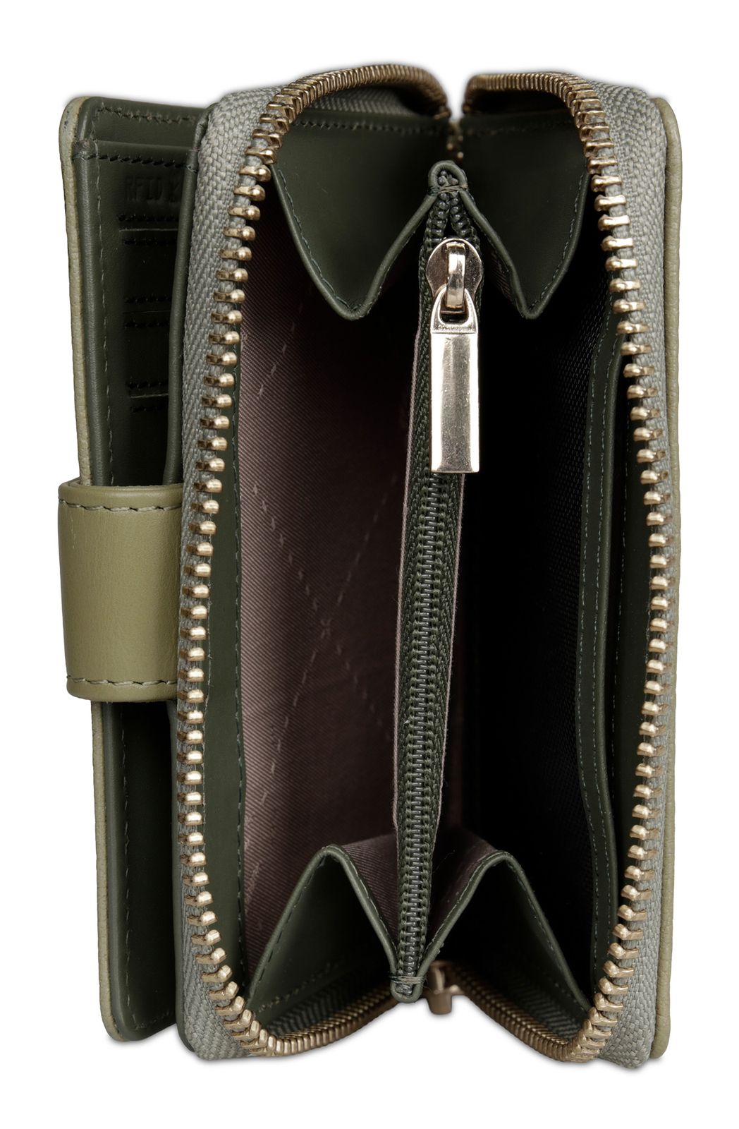 bugatti Viola Ladies Zip Wallet S Green bugatti Viola Ladies Zip Wallet S Green