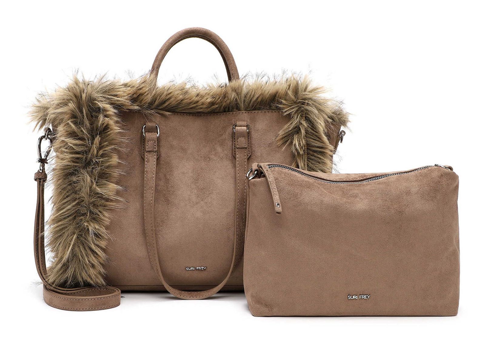 SURI FREY Chessy Cityshopper L Taupe