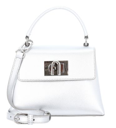 FURLA 1927 Mini Top Handle Bag XS Color Silver FURLA 1927 Mini Top Handle Bag XS Color Silver