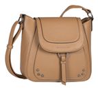 TOM TAILOR Nalani Flap Bag Top Zip S Camel TOM TAILOR Nalani Flap Bag Top Zip S Camel