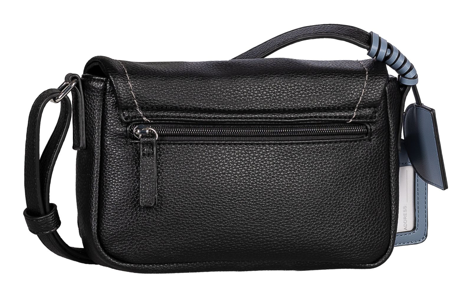TOM TAILOR Irida Flap Bag S Black TOM TAILOR Irida Flap Bag S Black