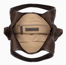TOM TAILOR Lidora Zip Tote Bag L Dark Brown TOM TAILOR Lidora Zip Tote Bag L Dark Brown