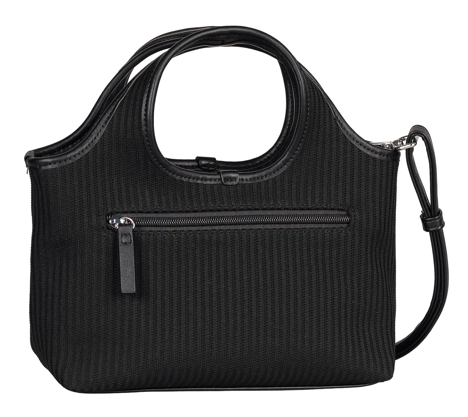 TOM TAILOR Lidora Zip Shopper S Black TOM TAILOR Lidora Zip Shopper S Black