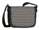 TOM TAILOR Lanika Saddle Bag Mixed Black TOM TAILOR Lanika Saddle Bag Mixed Black