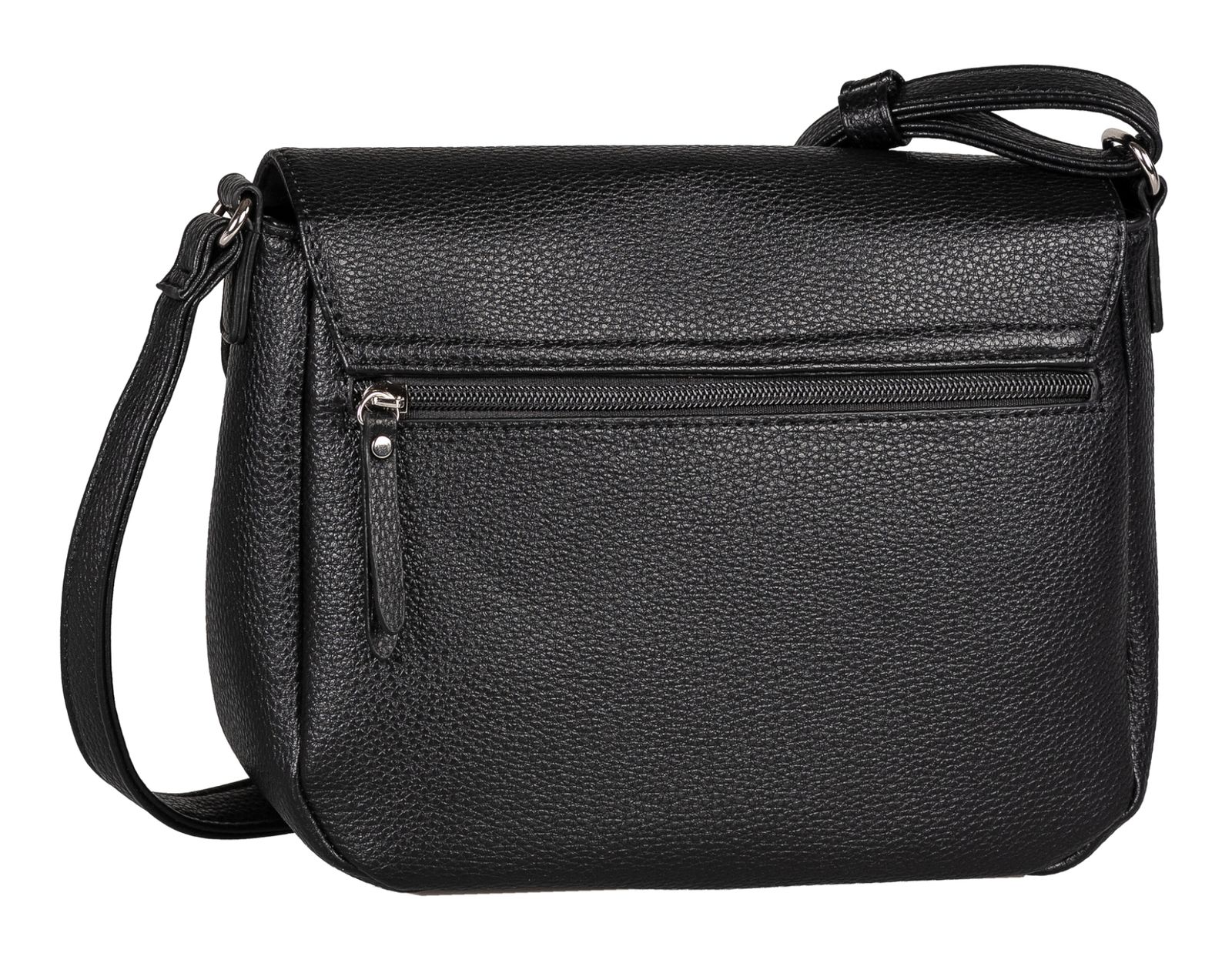 TOM TAILOR Yadira Saddle Bag Black TOM TAILOR Yadira Saddle Bag Black