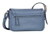 TOM TAILOR Irida Flap Bag S Mid Blue TOM TAILOR Irida Flap Bag S Mid Blue