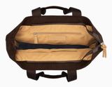 TOM TAILOR Cortini Zip Shopper L Dark Brown TOM TAILOR Cortini Zip Shopper L Dark Brown