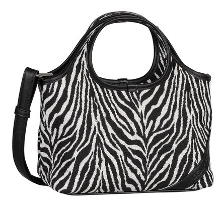 TOM TAILOR Lidora Zip Shopper S Animal Black TOM TAILOR Lidora Zip Shopper S Animal Black