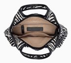 TOM TAILOR Lidora Zip Shopper S Animal Black TOM TAILOR Lidora Zip Shopper S Animal Black