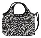 TOM TAILOR Lidora Zip Shopper S Animal Black TOM TAILOR Lidora Zip Shopper S Animal Black