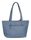 TOM TAILOR Irida Zip Shopper L Mid Blue TOM TAILOR Irida Zip Shopper L Mid Blue