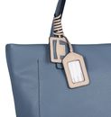 TOM TAILOR Irida Zip Shopper L Mid Blue TOM TAILOR Irida Zip Shopper L Mid Blue