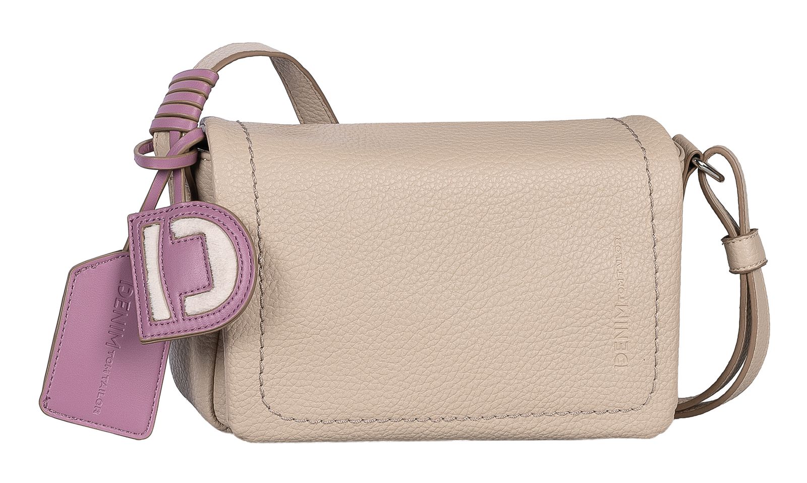 TOM TAILOR Irida Flap Bag S Beige